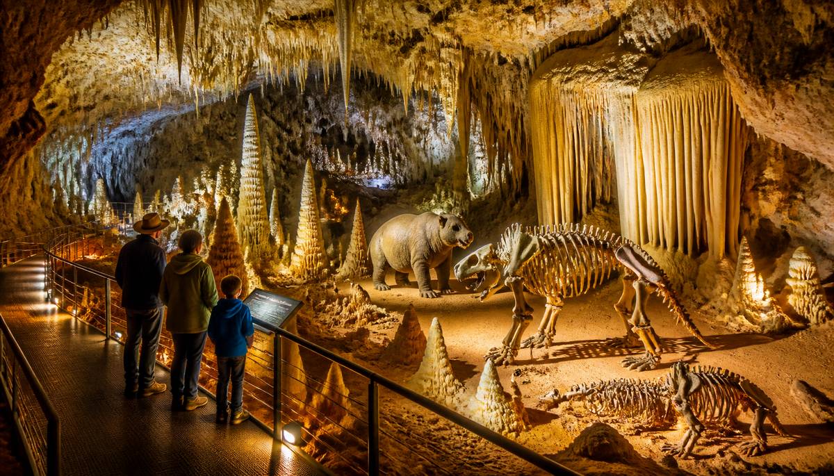 Naracoorte Caves: Fossils and Formations in South Australia