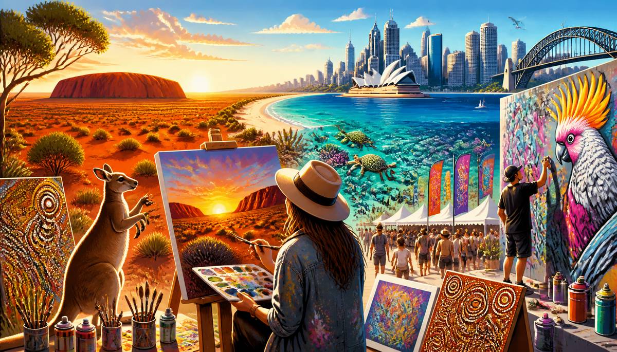 Canvas of Nature: The Influence of Australias Scenery on Local Art