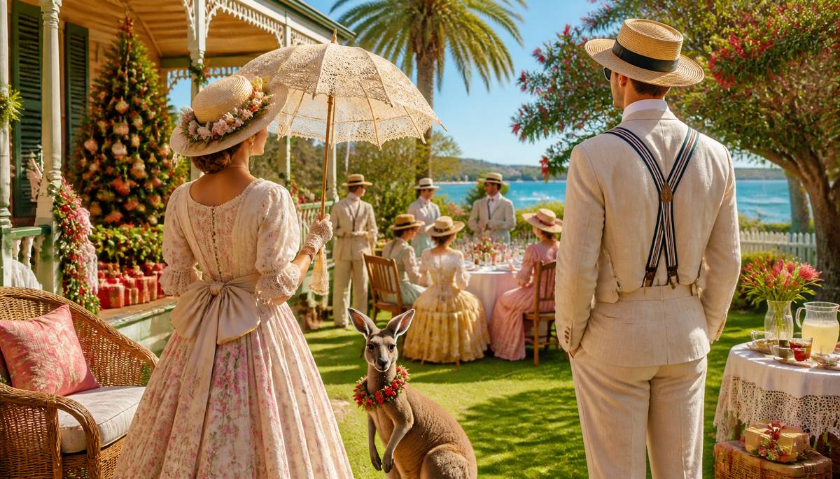 Keeping It Cool: Victorian Christmas Fashion for Australian Summers