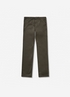 Slim Fit Cotton Stretch Chinos Dark Olive