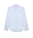 Tailored-Fit Fine Cotton Seersucker Shirt Pale Blue